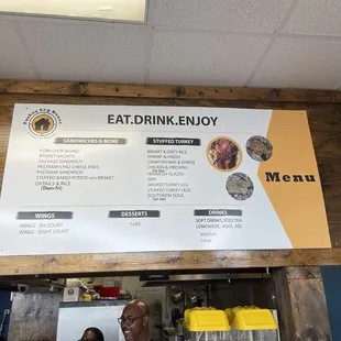 House menu