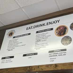 Menu!