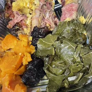 Chicken and Dressing Stuffed Turkey Legs