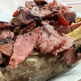 Stuffed Baked Potato with Brisket