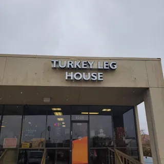 Shrimp Alfredo Stuffed Turkey Legs