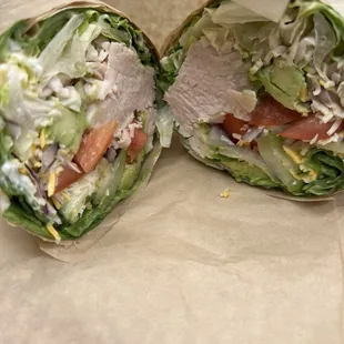 California Turkey Wrap