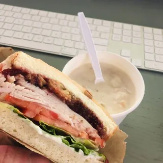 Turkey plus with Stuffing & Cranberry Sauce