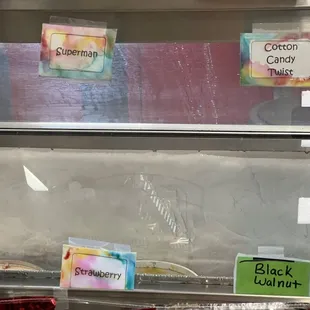 I vouch for praline pecan and cherry amaretto, though the also have novelty ice cream to grab and go.