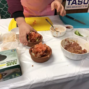 Turkish Cooking Class: Vegetables and meat dish baked in clay pots. DELISH!!!! (2/17/2018)