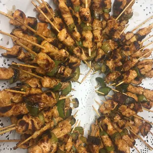 Chicken kebabs
