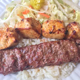 Mix Shish and Adana Kebab Combo