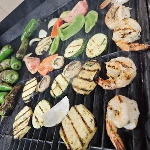 Grilled Shrimp kebab