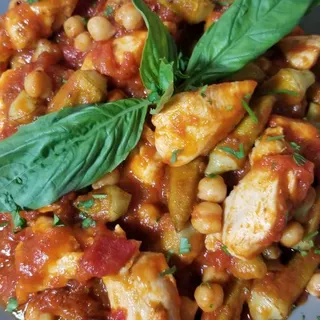 Baby Okra w/Chicken