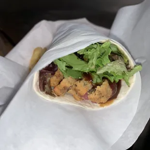 Chicken Fried Steak Wrap