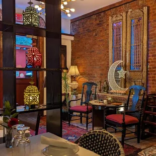 the interior of a restaurant