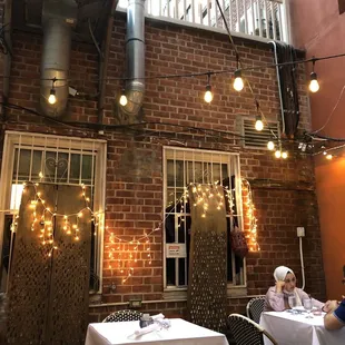 Patio is super cute and very comfortable