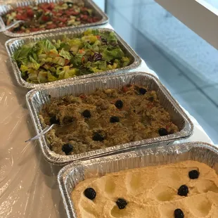 Hummus Eggplant Salad