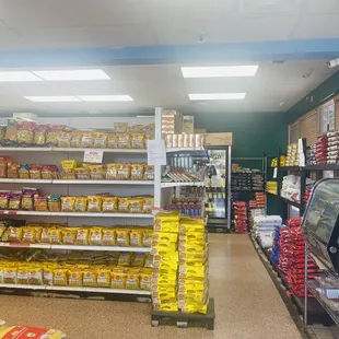 Inside the store