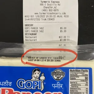 the price of a carton of cheese