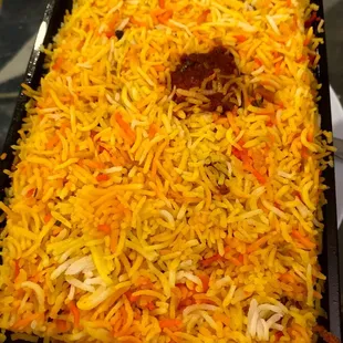 Paneer bezwada biryani