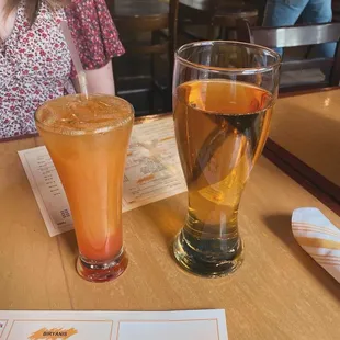 Flying Horse and Indian Sunset I think  so delicious so much flavor!!!