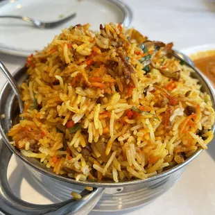 Lamb biryani