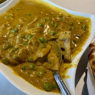 Mushroom Methi Matar