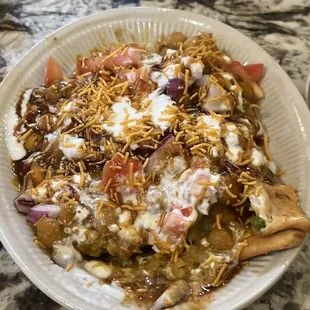 Samosa and chaat