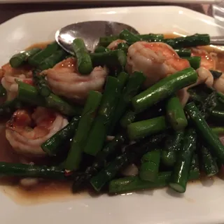 Asparagus with Shrimp