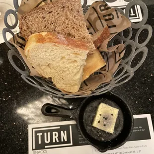 Bread basket w/ butter
