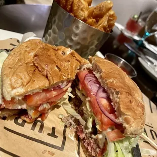 Turn burger