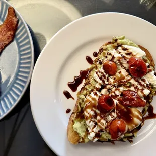 Avocado Toast, Bacon