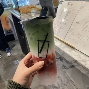 Strawberry Matcha