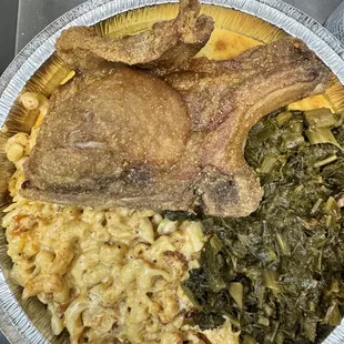 Cornbread Pork Chop Bowl.