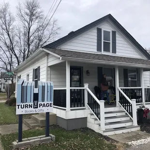 Cute front porch to read a new book on