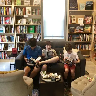 Chillaxin with a good book!