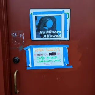 The most uninviting business entrance I've ever seen