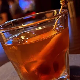 Old fashioned - whiskey drink
