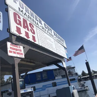 Unleaded and premium gas