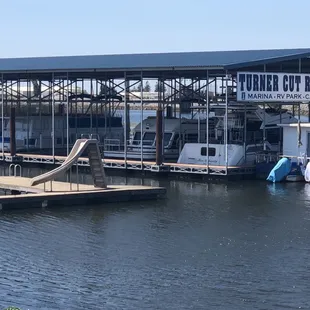 Slips available for all sized boats
