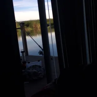 From back deck