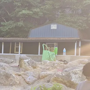 The view from the river