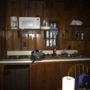 Roaches in our cookware, roaches in the sink and within the stove.