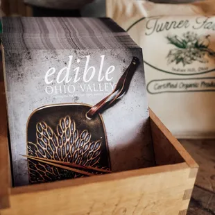 The latest issue of Edible Ohio Valley is always free for the taking at the Farm Market.