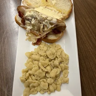 Oktoberfest Brat with Spaetzle