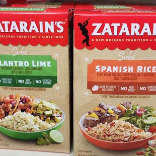 Zatarians Cilantro lime &amp; Spanish rice