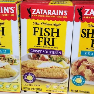 Zatarians Fish &amp; Shrimp Fri