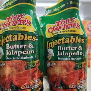Butter &amp; jalapeño Injectables