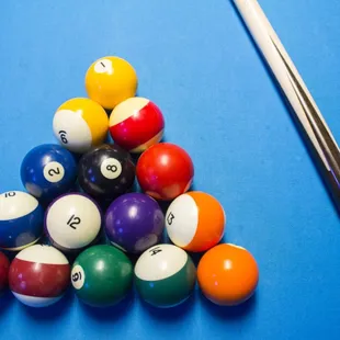 Great place to join a pool league or just play a round or two.