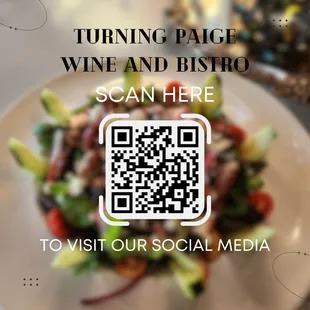 QR code for Turning Paige Wine and Bistro