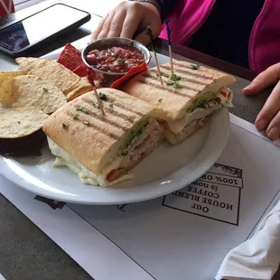 Chicken Pesto Panini