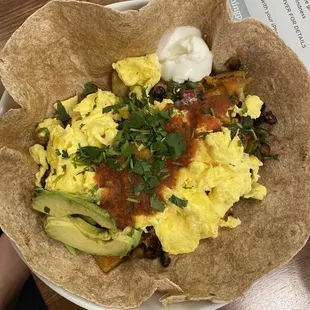 Grande Huevos Rancheros