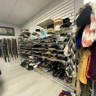 Women shoes and scarfs