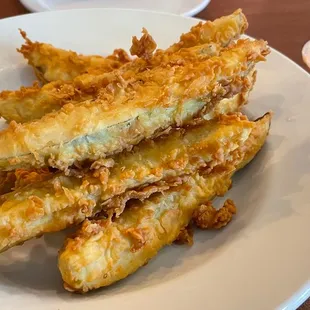 Fried pickles were really good. They were made to order so they were very hot. Careful!